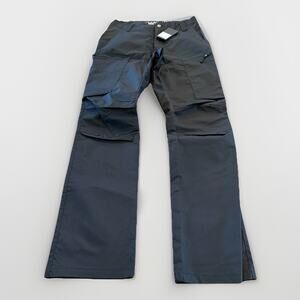 LAPG Womens Black BFE Stretch Tactical Cargo Ripstop Pants Size 8 x Long NWT